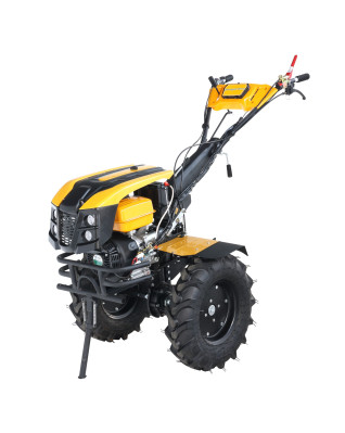 GARDEN Jednoosí traktor, malotraktor, jednonápravový traktor 1873V2 Alpine 4x4, 18HP, benzín, euro5, elektrický start, přívěs GARDEN RM500T, s náhonem 4x4