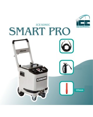 Stroj na tryskání suchým ledem ICEsonic SMART PRO - tryska 5,5mm / zásobník 7 kg / hadice 3m / produktivita 40 kg/hod
