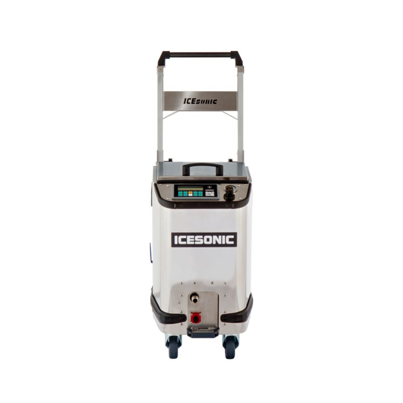 Stroj na tryskání suchým ledem ICEsonic SMART HD - tryska 6,5mm / zásobník 10 kg / hadice 5m / produktivita 70 kg/hod