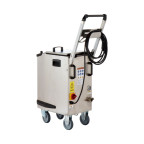 Stroj pro tryskání  suchým ladem ICEsonic EXPERT IND (integrácia do jakékoli automatizované linky ) - tryska 8 mm / zásobník 15 kg / hadice 5m / produktivita 90 kg/hod