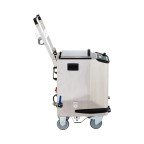 Stroj pro tryskání  suchým ladem ICEsonic EXPERT IND (integrácia do jakékoli automatizované linky ) - tryska 8 mm / zásobník 15 kg / hadice 5m / produktivita 90 kg/hod