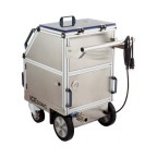Stroj na tryskání suchým ledem ICEsonic ULTRA 18 (18bar) - tryska 8+10+12+25 mm / zásobník 30 kg / hadice 10m / produktivita 120 kg/h