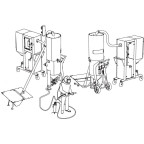 Pískovačka mobilní - Separator / Recyklator abraziva CONTRACOR VAC-5 / Recyklace abraziva