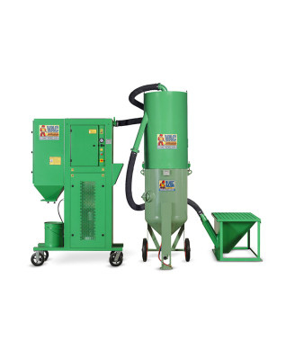 Pískovačka mobilní - Separator / Recyklator abraziva CONTRACOR VAC-5 / Recyklace abraziva