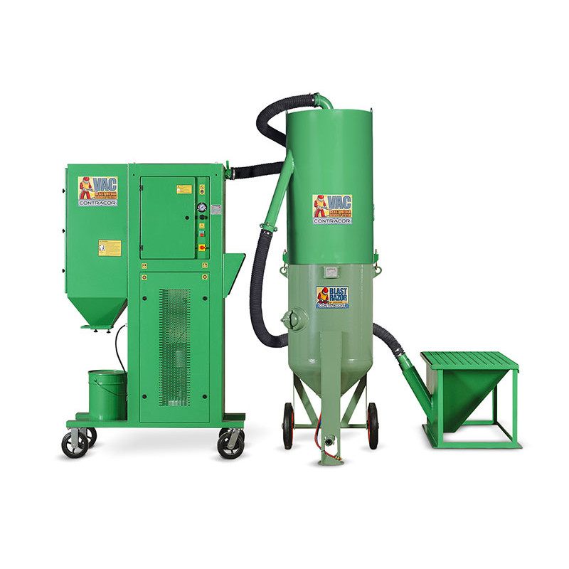 Pískovačka mobilní - Separator / Recyklator abraziva CONTRACOR VAC-5 / Recyklace abraziva
