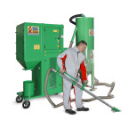 Pískovačka mobilní - Separator / Recyklator abraziva CONTRACOR VAC-5 / Recyklace abraziva