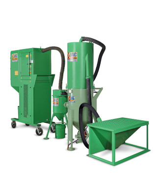 Pískovačka mobilní - Separátor / Recyklátor abraziva CONTRACOR VAC-5S / Recyklace minerálního abraziva