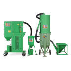 Pískovačka mobilní - Separátor / Recyklátor abraziva CONTRACOR VAC-5S / Recyklace minerálního abraziva