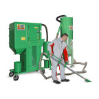 Pískovačka mobilní - Separátor / Recyklátor abraziva CONTRACOR VAC-5S / Recyklace minerálního abraziva