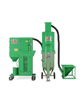 Pískovačka mobilní - Separátor / Recyklátor abraziva CONTRACOR VAC-7 / Recyklace abraziva