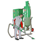 Pískovačka mobilní - Separátor / Recyklátor abraziva CONTRACOR VAC-7 / Recyklace abraziva