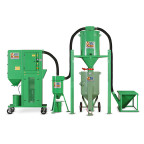 Pieskovačka mobilná - Separátor / Recyklátor abraziva CONTRACOR VAC-7H s voľne stojacim zásobníkom / Recyklácia pre minerálne abraziva