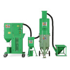 Pieskovačka mobilná - Separátor / Recyklátor abraziva CONTRACOR VAC-7S / Recyklácia minerálne abraziva