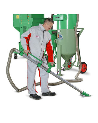 Pískovačka mobilní - CONTRACOR sací trubice 10m pro systémy recyklace abraziva VAC