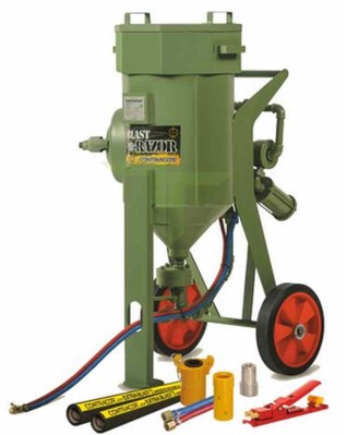 Pískovačka mobilní -Tryskací set CONTRACOR BlastRazor Z-25RC včetně příslušenství