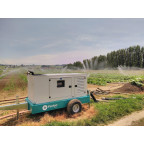 Čerpadlo s díslovým motorem  na rámu 1 500 l/min ( 90 m3/h ), 85 m, 83 HP
