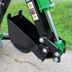 Minibager SPIDER GE0 ATV, pokop, rýpadlo s lyžicou 30 cm Geo ATV 9 HP