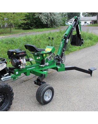 Minibager SPIDER GE0 ATV, pokop, rýpadlo s lyžicou 30 cm Geo ATV 9 HP