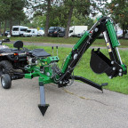Minibager SPIDER GE0 ATV, pokop, rýpadlo s lyžicou 30 cm Geo ATV 9 HP