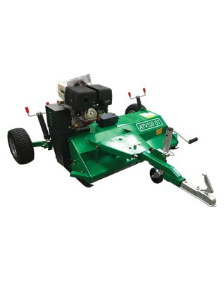 ATV mulčovač GEO ATV OT120 120 cm záber, Y-nože, 15 HP motor s elektricým štartom + zadné kolesá+otváracia kapota