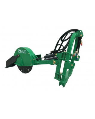 Fréza na pne pre traktor GEO PRO24 do hľbky 20 cm pod trénom