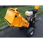 Štiepkovač DELEKS DK800 B&S do 10 cm s 15 HP 4-takt benzínovým motorom s el. štartom