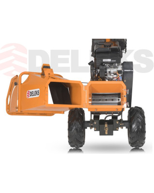 Štiepkovač DELEKS DK800 B&S do 10 cm s 15 HP 4-takt benzínovým motorom s el. štartom
