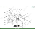Štiepkovač pre traktor GEO ECO 17H hydraulickým posunom do 15 cm