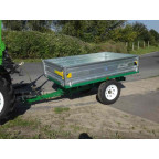 Príves vyklápací pre traktor GEO RM15 1500 kg 210x140x40mm