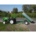 Príves vyklápací pre traktor GEO RM15 1500 kg 210x140x40mm