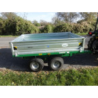 Príves tandemový vyklápací pre traktor GEO RM25 2500 kg 2100x1400x400mm