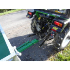Príves tandemový vyklápací pre traktor GEO RM25 2500 kg 2100x1400x400mm