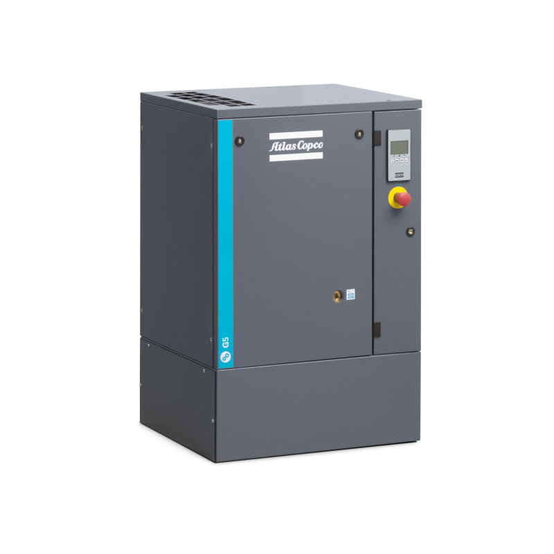 skrutkový kompresor ATLAS COPCO GA  5 P FM - 5,5 kW 10 bar 0,78 m3/min