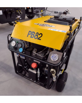 Mobilní benzín kompresor ATMOS PB 81/82E B&S Vanguard 23 HP - 7 bar 1,4 m³/min alebo 10 bar 1,1 m3/min alebo 0,7 m3/min 14 bar s el. štartom