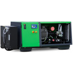 Skrutkový kompresor ATMOS E.220 Vario VS (vzdušník+sušič) 20 kW,1.84-3.3m3/min, 6-10 bar frekvenčný menič