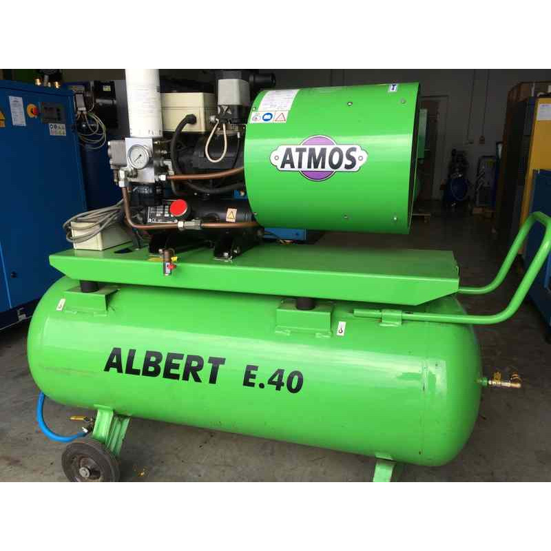 Skrutkový kompresor ATMOS E.40 4 kW, 0,5m3/min, 9 bar 
