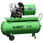 Skrutkový kompresor ATMOS E.40 4 kW, 0,5m3/min, 9 bar 