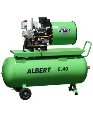 Skrutkový kompresor ATMOS E.40 4 kW, 0,5m3/min, 9 bar 