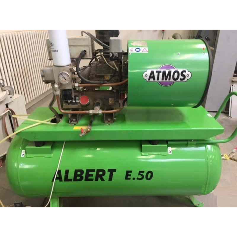 Skrutkový kompresor ATMOS E.50 VS 5,5 kW, 0,87m3/min, 9 bar 
