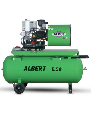 Skrutkový kompresor ATMOS E.50 VS 5,5 kW, 0,87m3/min, 9 bar 