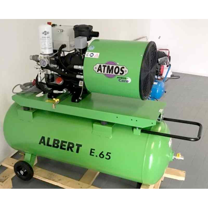 Skrutkový kompresor ATMOS E.65V 7,5 kW, 1 m3/min, 10 bar