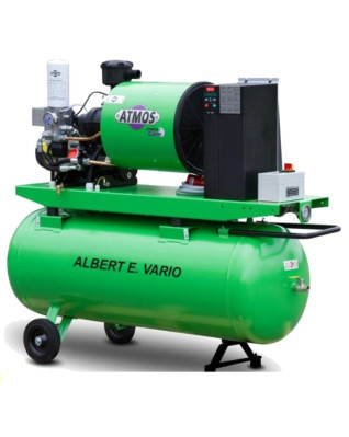 Skrutkový kompresor ATMOS E.80Vario 7,5 kW, 0,5-1,5 m3/min, 6-9 bar s frekvenčným meničom