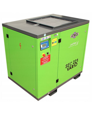 Skrutkový kompresor ATMOS SEC 221 Varrio s frekvenčným meničom 22 kW, 7,5/10/13 bar, 3.9/3.2/2.4 m3/min