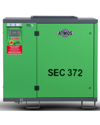 Skrutkový kompresor ATMOS SEC 372 37 kW, 7,5/10/13 bar, 6.3/5.4/4.5 m3/min
