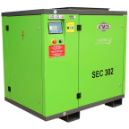 Skrutkový kompresor ATMOS SEC 302 30 kW, 7,5/10/13 bar, 5,2/4,4/4,0 m3/min