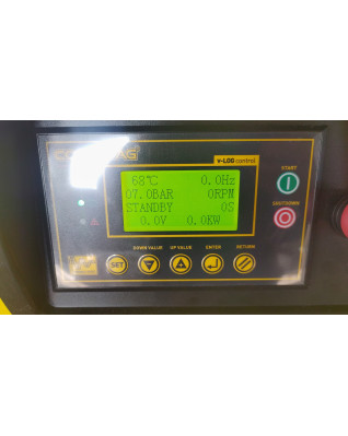 Kompresor šroubový s frekvenčním měničem COMPRAG DV11 11kW, 1,5 m3/min, 8bar