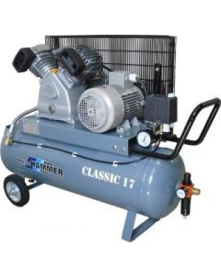 Kompresor piestový PRESS-HAMMER Classic 17-2/100 - 285 ltr/min, 2,2 kW, 230V, vzdušník 100 LTR