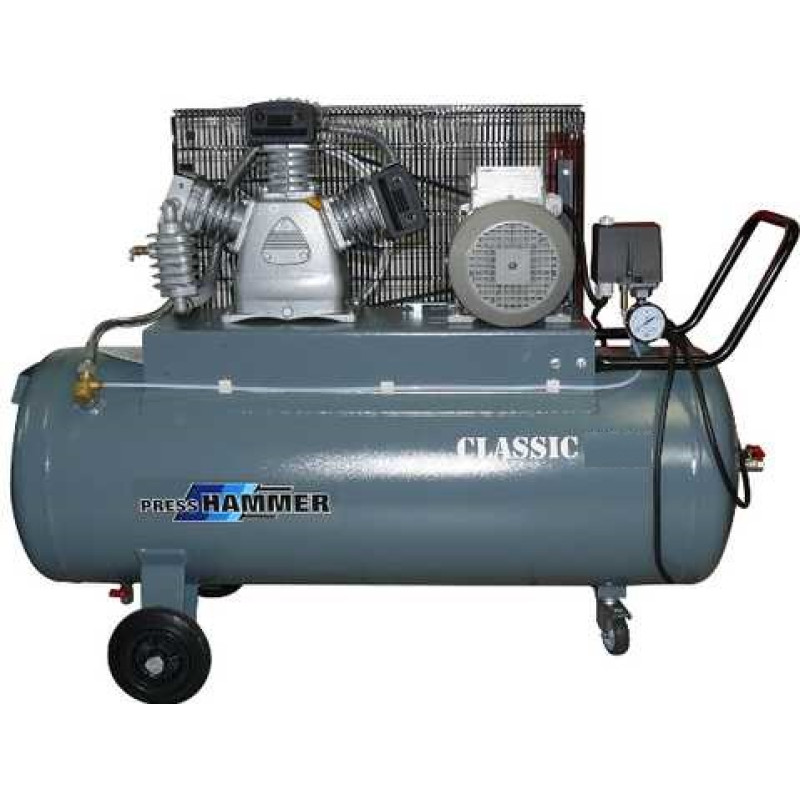 Kompresor piestový PRESS-HAMMER Classic 30T/270 - 13 Bar, 500 ltr/min, 4 kW, 400V, vzdušník 270 LTR