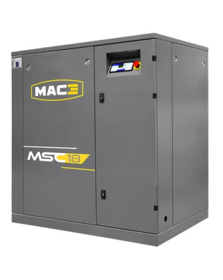 skrutkový kompresor MAC-3 MSC-11 11 kW, 0,78 m3/min, 16 bar pre rezanie laserom
