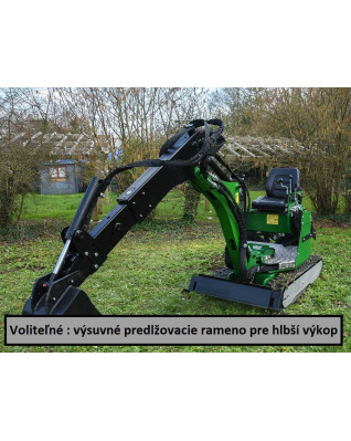 Minibager príslušenstvo výsuvné predlžovacie rameno ( určené iba pre MPT-82 )
